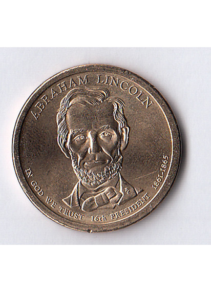 2010 -  Dollaro Stati Uniti Abraham Lincoln Zecca D